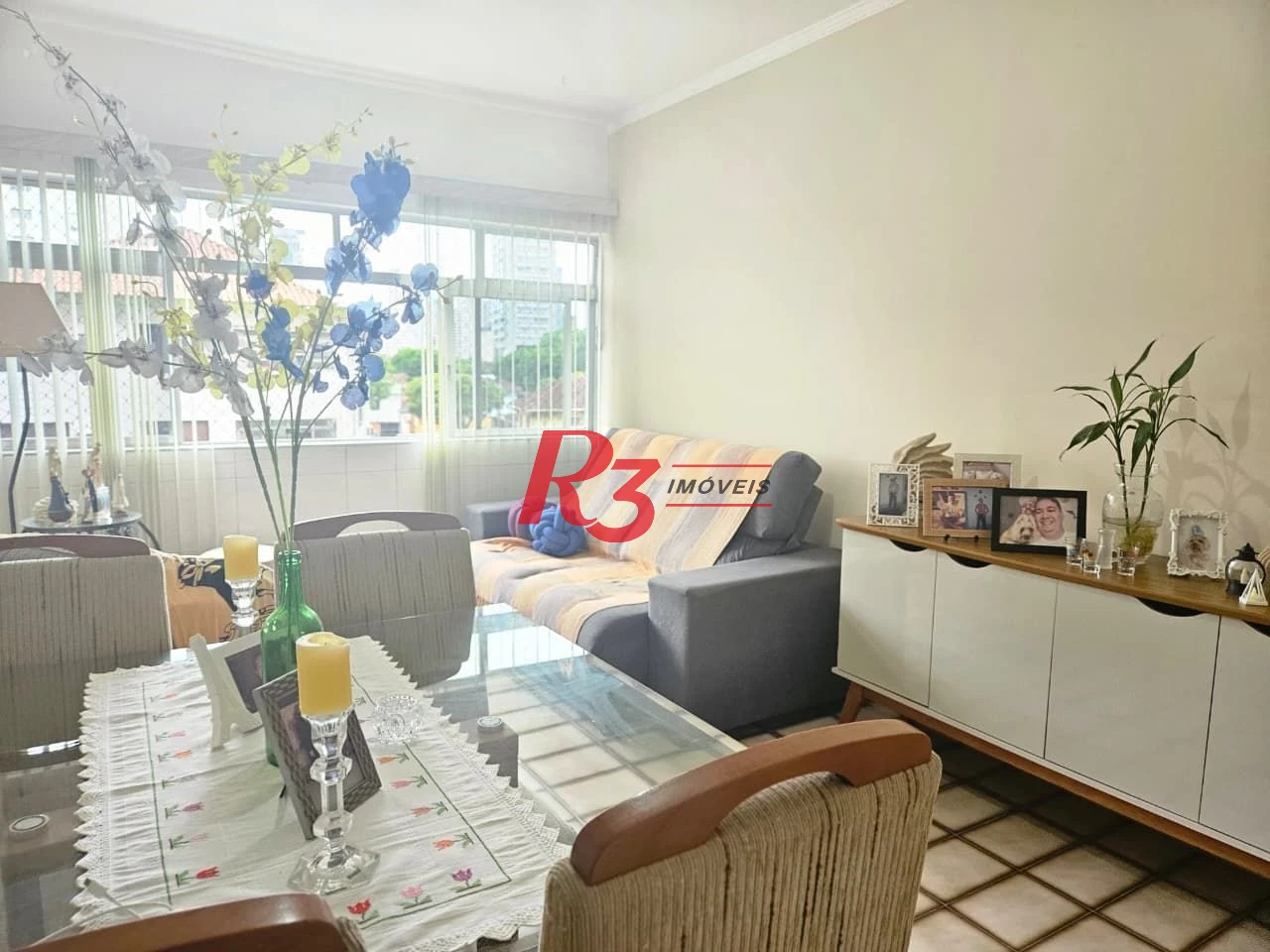 Apartamento com 3 dormitórios à venda, 76 m² por R$ 430.000,00 - Encruzilhada - Santos/SP