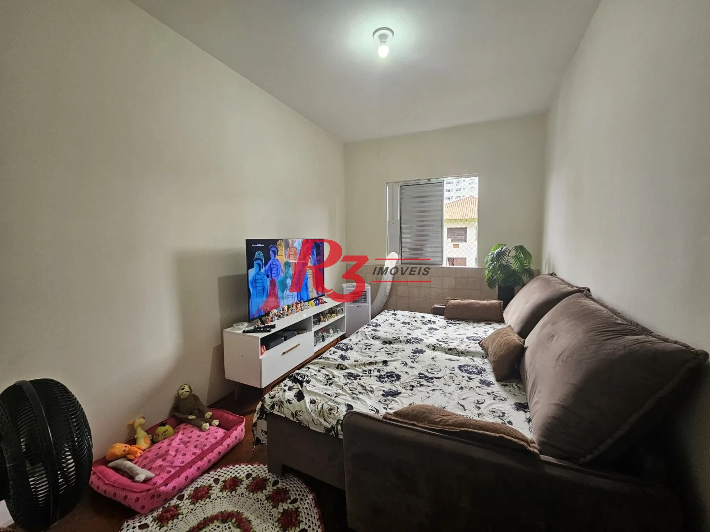 Apartamento com 3 dormitórios à venda, 76 m² por R$ 430.000,00 - Encruzilhada - Santos/SP