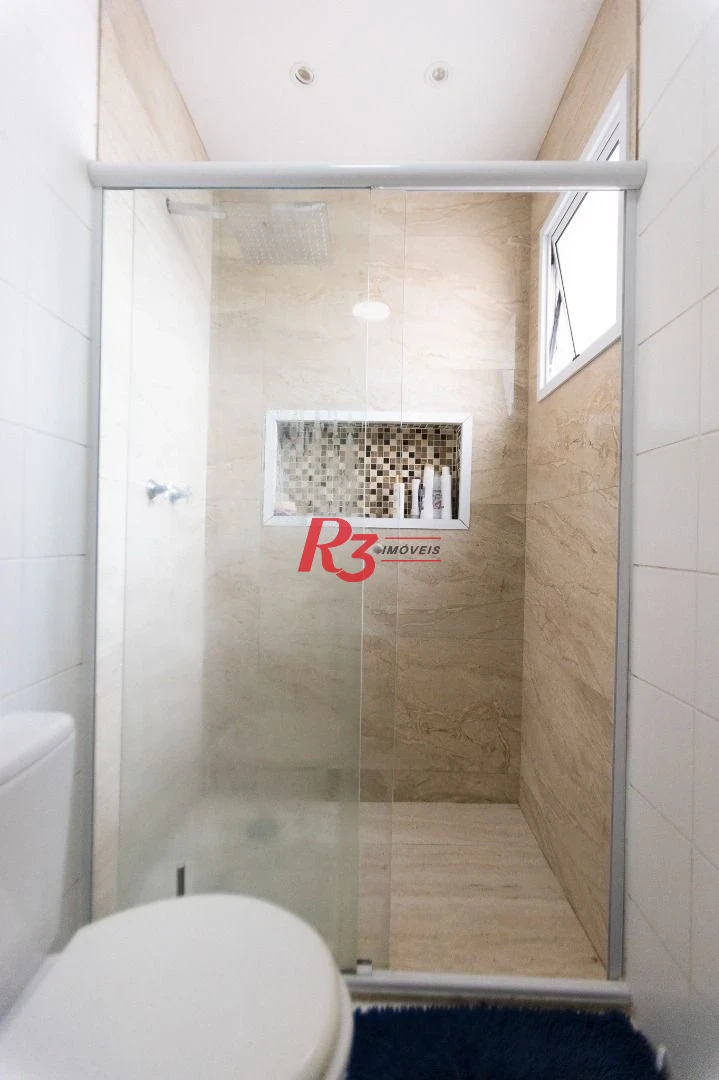 Apartamento com 2 dormitórios à venda, 62 m² por R$ 690.000,00 - Marapé - Santos/SP