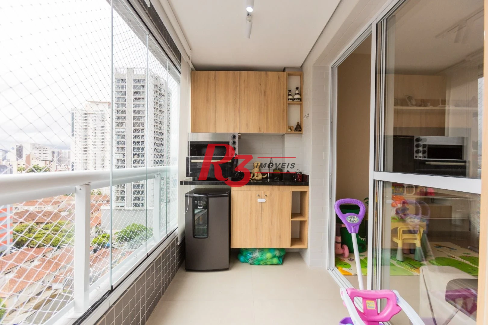 Apartamento à venda, 74 m² por R$ 1.280.000,00 - Boqueirão - Santos/SP