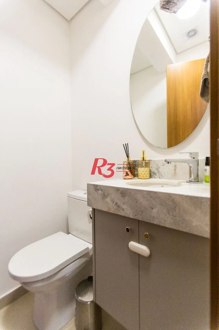 Apartamento à venda, 74 m² por R$ 1.280.000,00 - Boqueirão - Santos/SP