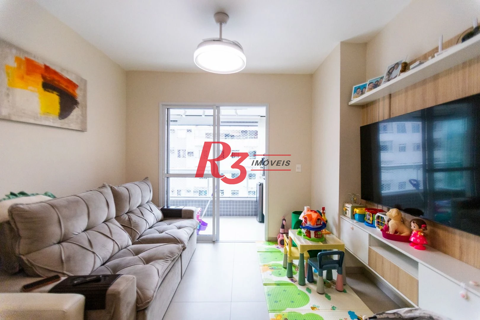 Apartamento à venda, 74 m² por R$ 1.280.000,00 - Boqueirão - Santos/SP