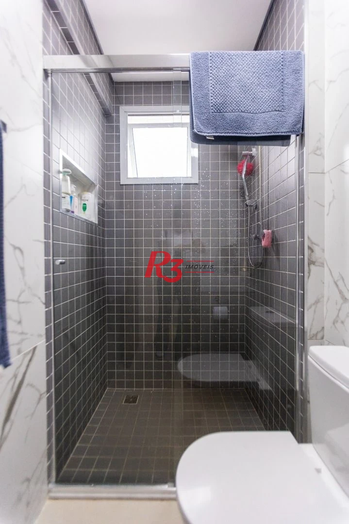 Apartamento à venda, 74 m² por R$ 1.280.000,00 - Boqueirão - Santos/SP