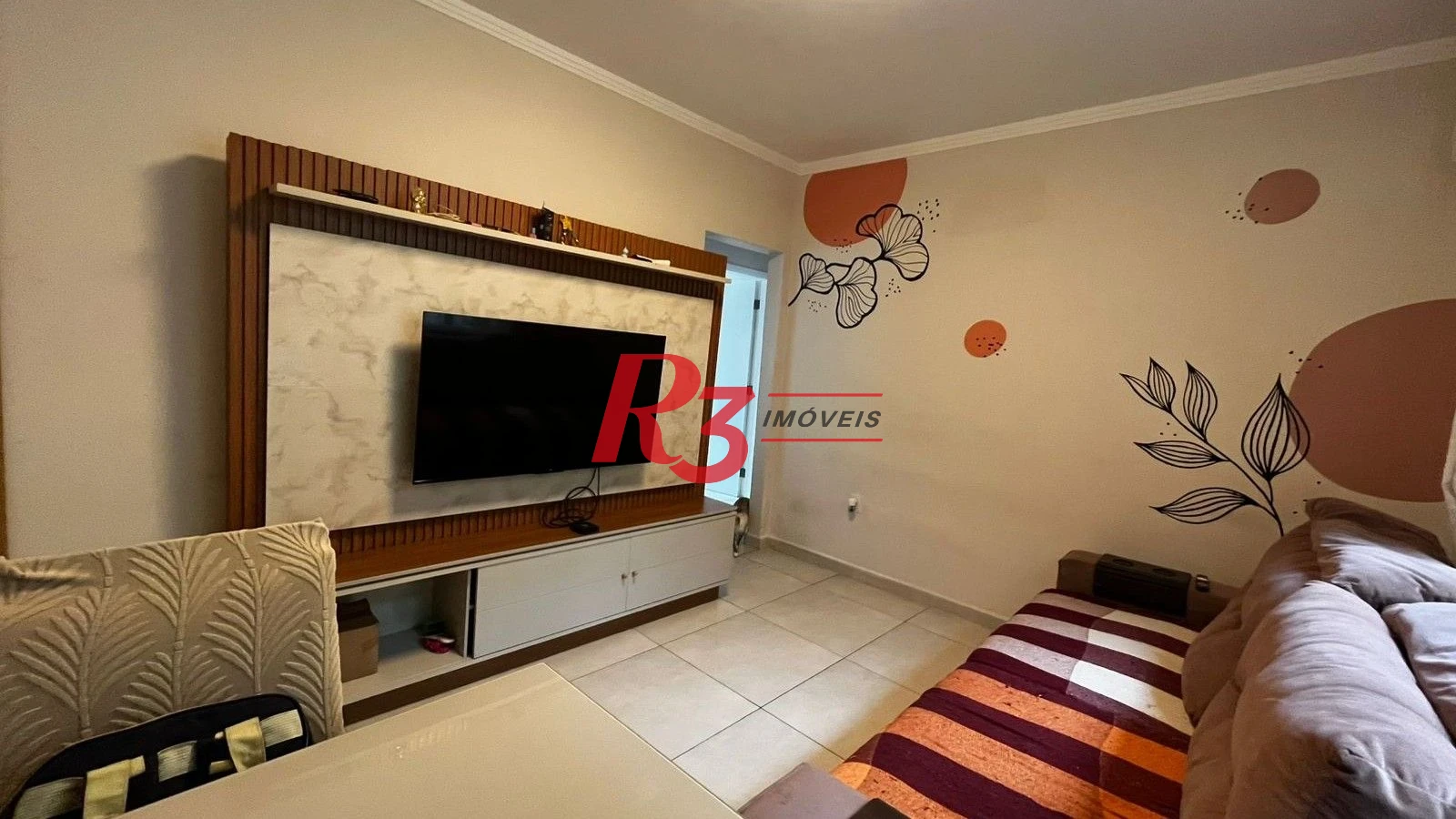Apartamento com 2 dormitórios à venda, 60 m² por R$ 430.000,00 - Embaré - Santos/SP