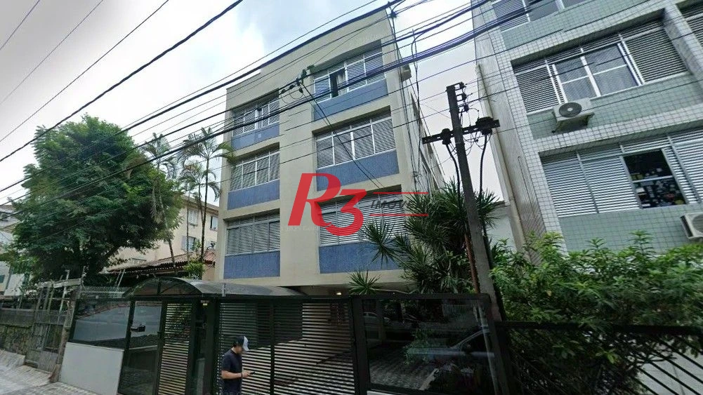 Apartamento com 2 dormitórios à venda, 60 m² por R$ 430.000,00 - Embaré - Santos/SP