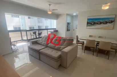 Apartamento com 4 dormitórios à venda, 123 m² por R$ 1.660.000,00 - Vila Luis Antônio - Guarujá/SP