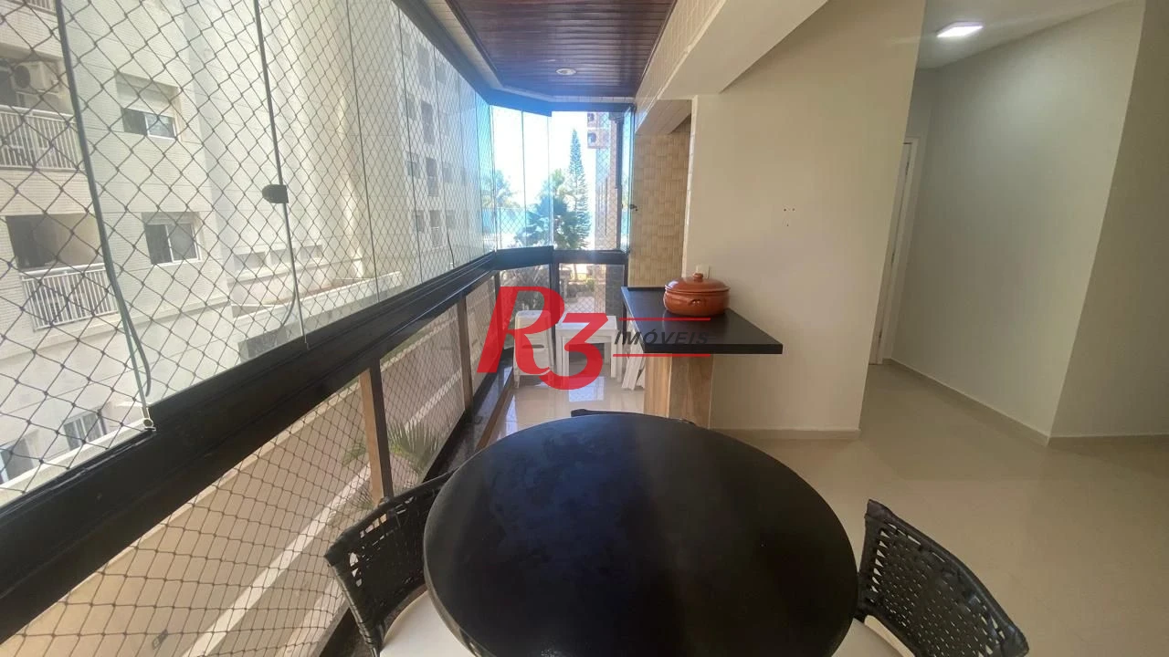 Apartamento com 4 dormitórios à venda, 123 m² por R$ 1.660.000,00 - Vila Luis Antônio - Guarujá/SP