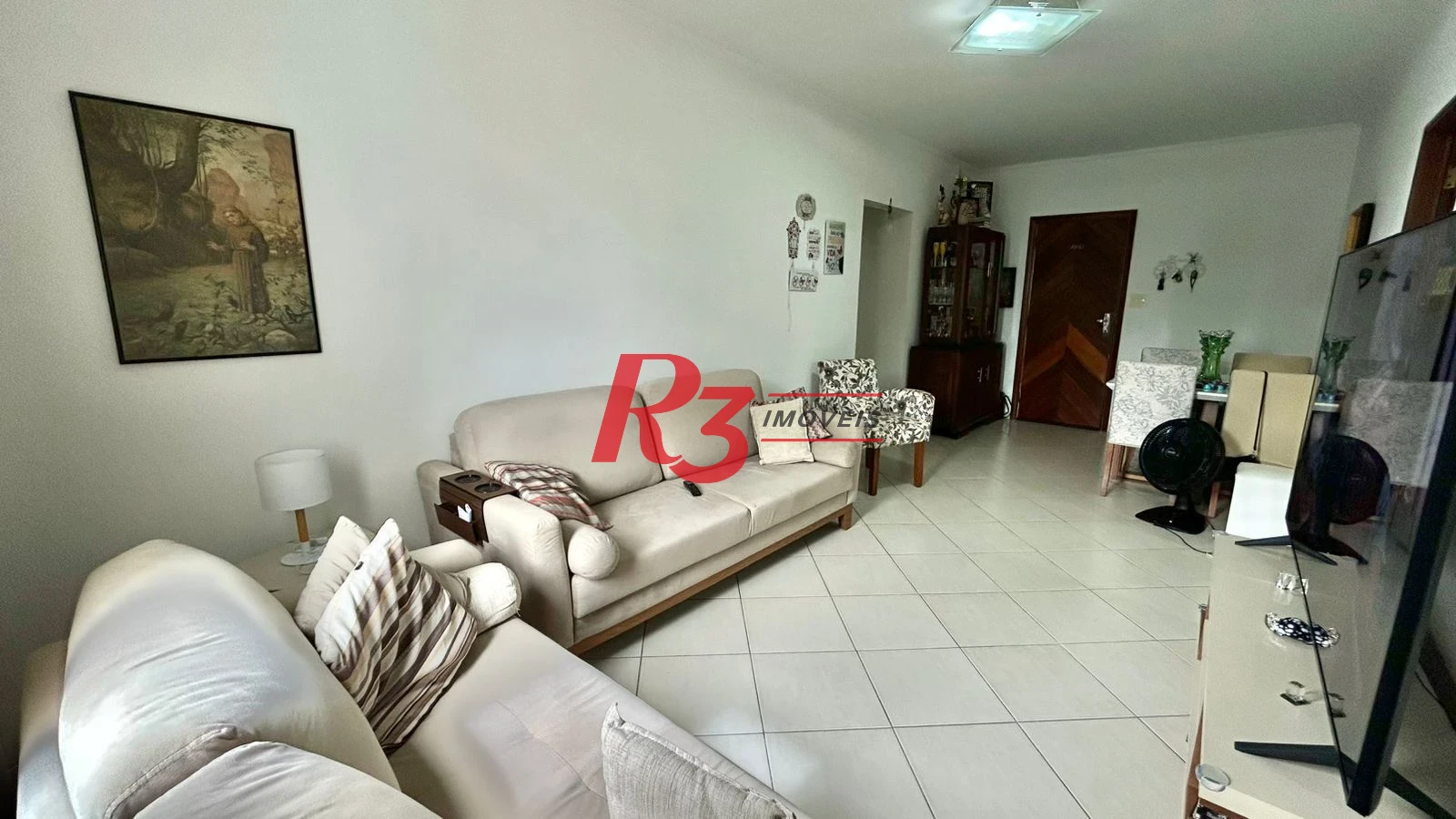 Apartamento com 2 dormitórios à venda, 100 m² por R$ 586.000,00 - Marapé - Santos/SP