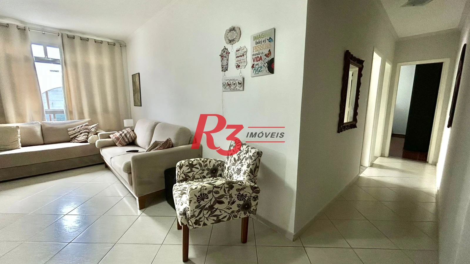 Apartamento com 2 dormitórios à venda, 100 m² por R$ 586.000,00 - Marapé - Santos/SP