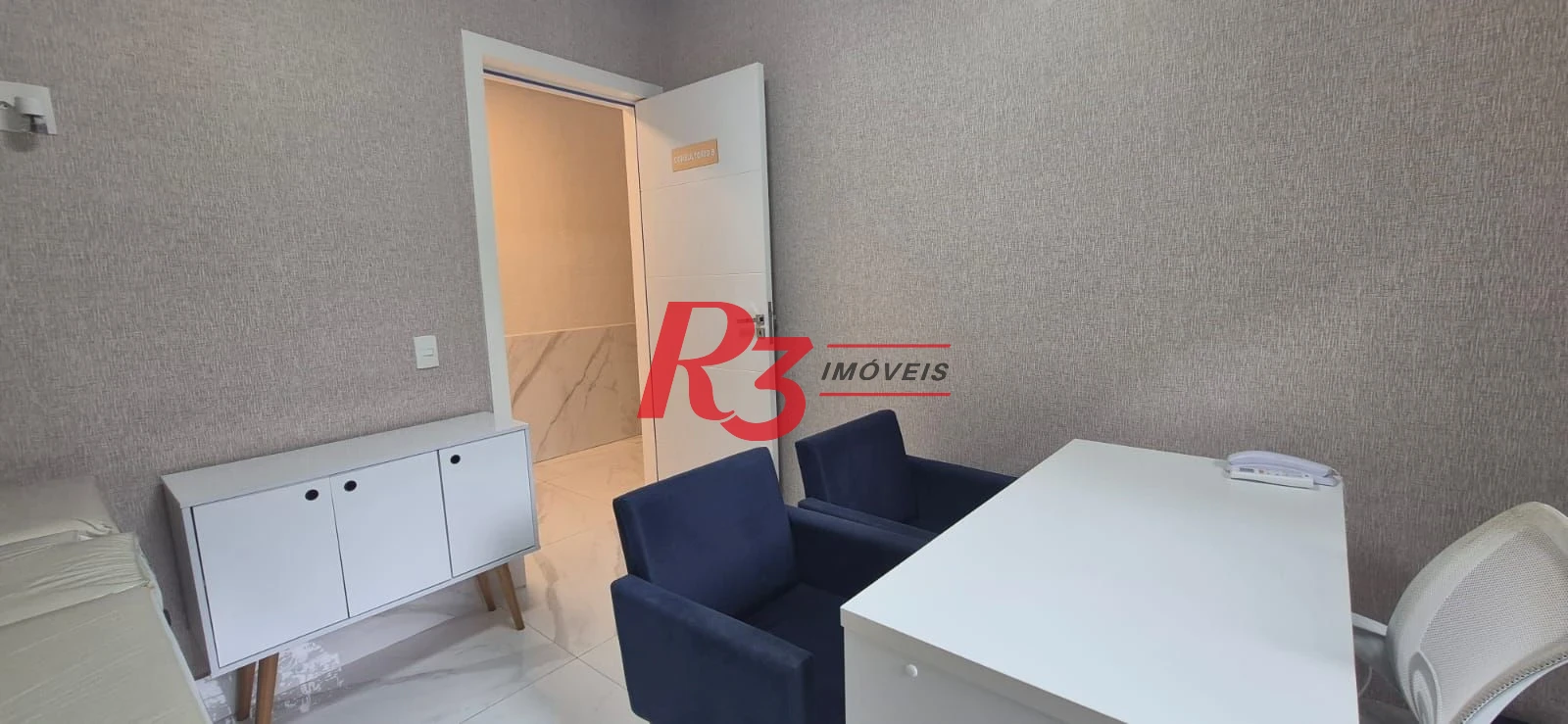 Sala para alugar, 30 m² por R$ 3.700,00/mês - Estuário - Santos/SP
