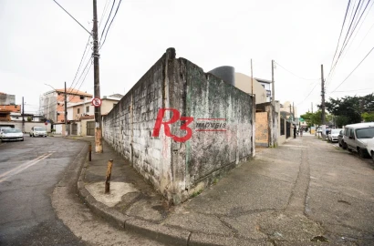 Terreno à venda, 324 m² por R$ 770.000,00 - Macuco - Santos/SP