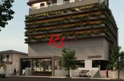 Apartamento com 2 dormitórios à venda, 107 m² por R$ 1.430.000,00 - Boqueirão - Santos/SP