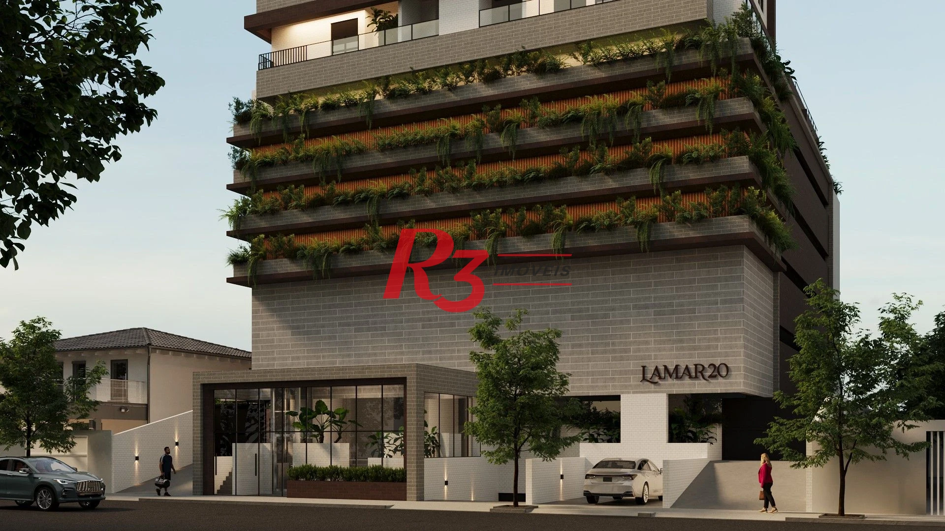 Apartamento com 2 dormitórios à venda, 107 m² por R$ 1.430.000,00 - Boqueirão - Santos/SP