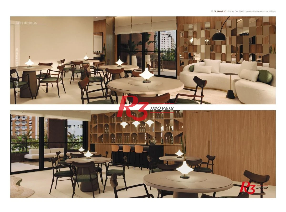 Apartamento com 2 dormitórios à venda, 107 m² por R$ 1.430.000,00 - Boqueirão - Santos/SP
