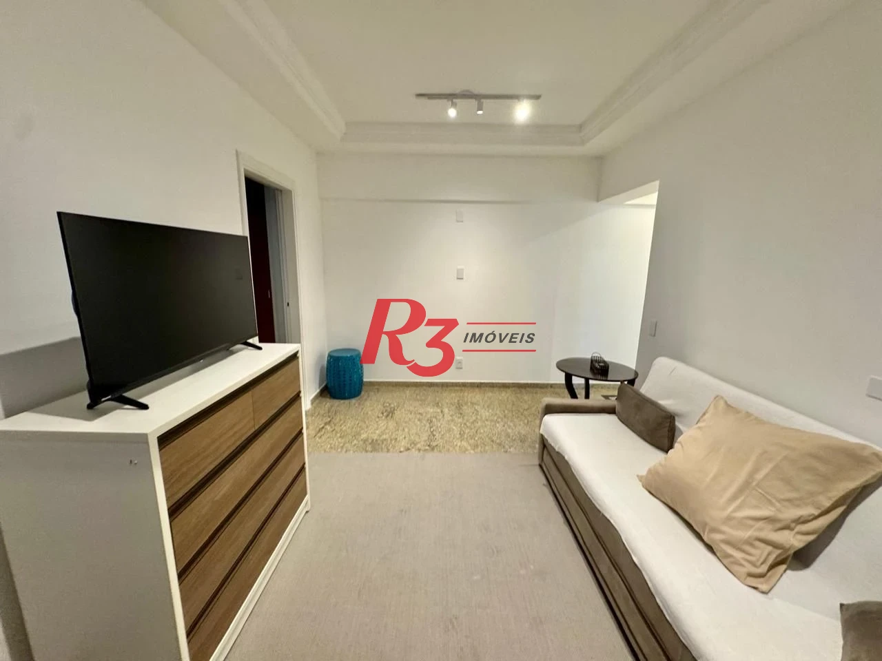 Apartamento com 1 dormitório para alugar, 65 m² por R$ 4.200,00/mês - Embaré - Santos/SP