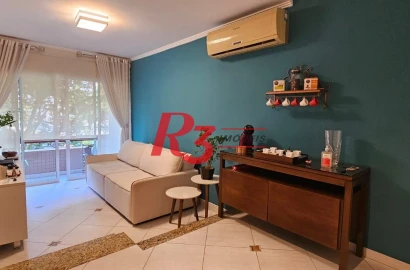 Apartamento com 3 dormitórios à venda, 117 m² por R$ 850.000,00 - Gonzaga - Santos/SP
