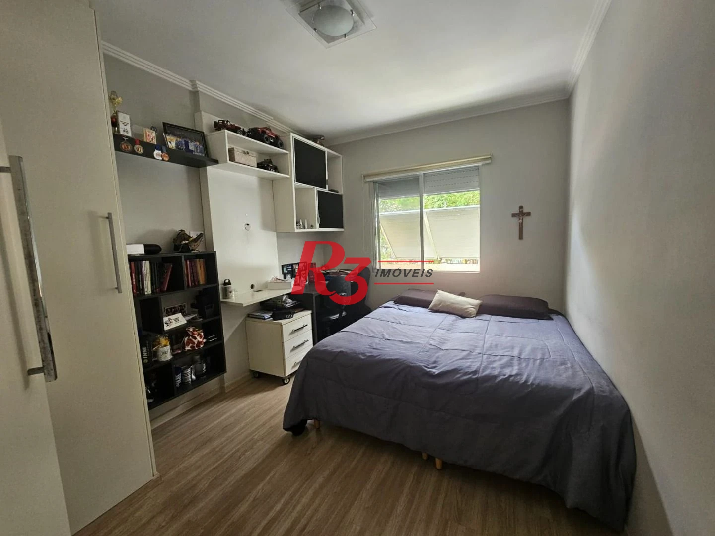 Apartamento com 3 dormitórios à venda, 117 m² por R$ 850.000,00 - Gonzaga - Santos/SP