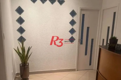Sala, 62 m² - venda por R$ 590.000,00 ou aluguel por R$ 4.500,00/mês - Aparecida - Santos/SP