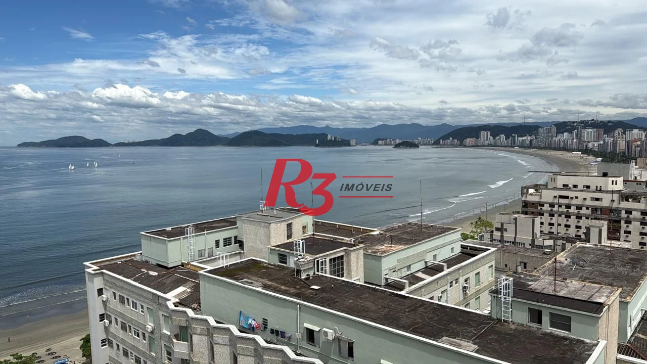Apartamento com 3 dormitórios à venda, 170 m² por R$ 4.850.000,00 - Aparecida - Santos/SP