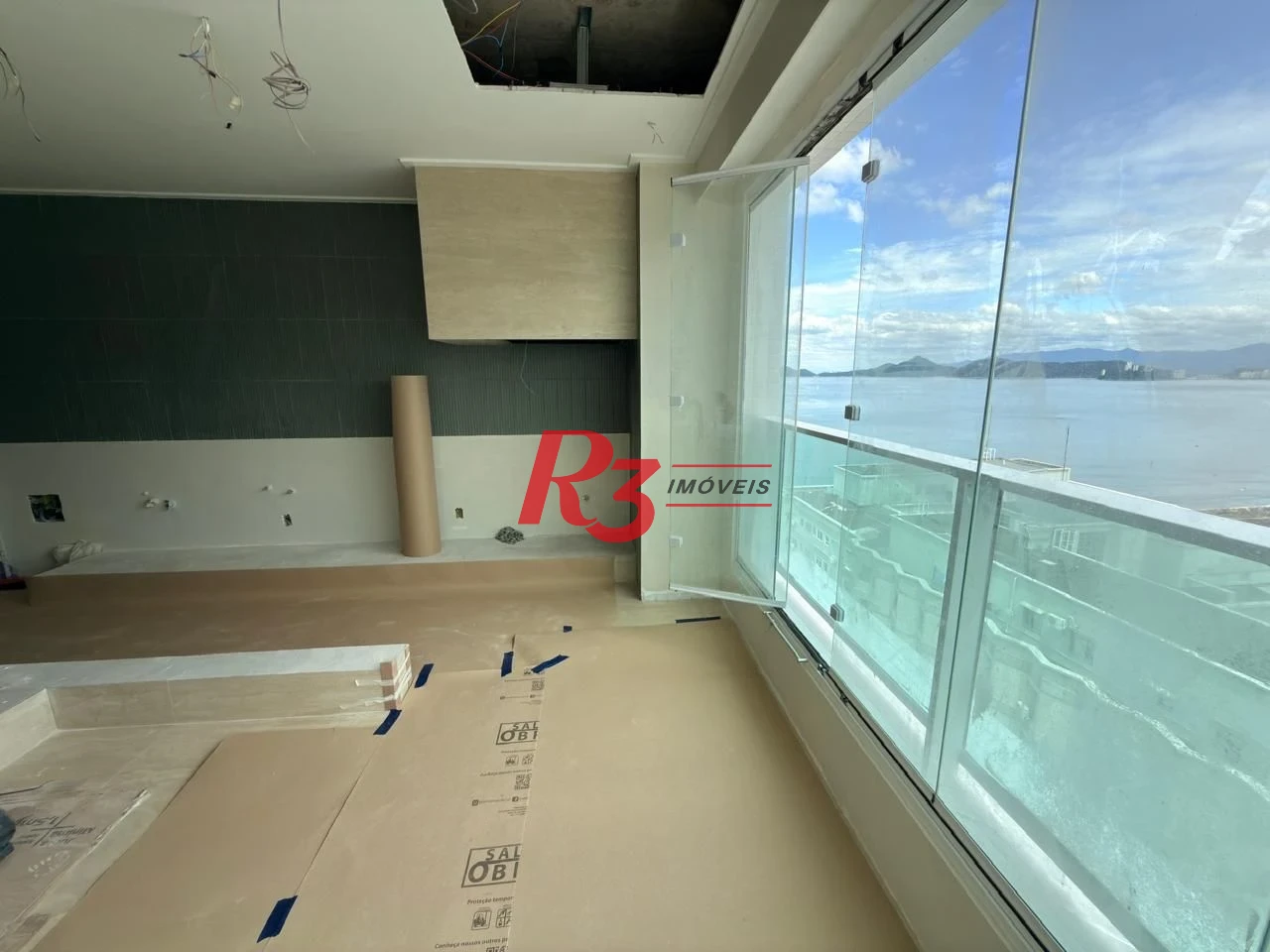 Apartamento com 3 dormitórios à venda, 170 m² por R$ 4.850.000,00 - Aparecida - Santos/SP