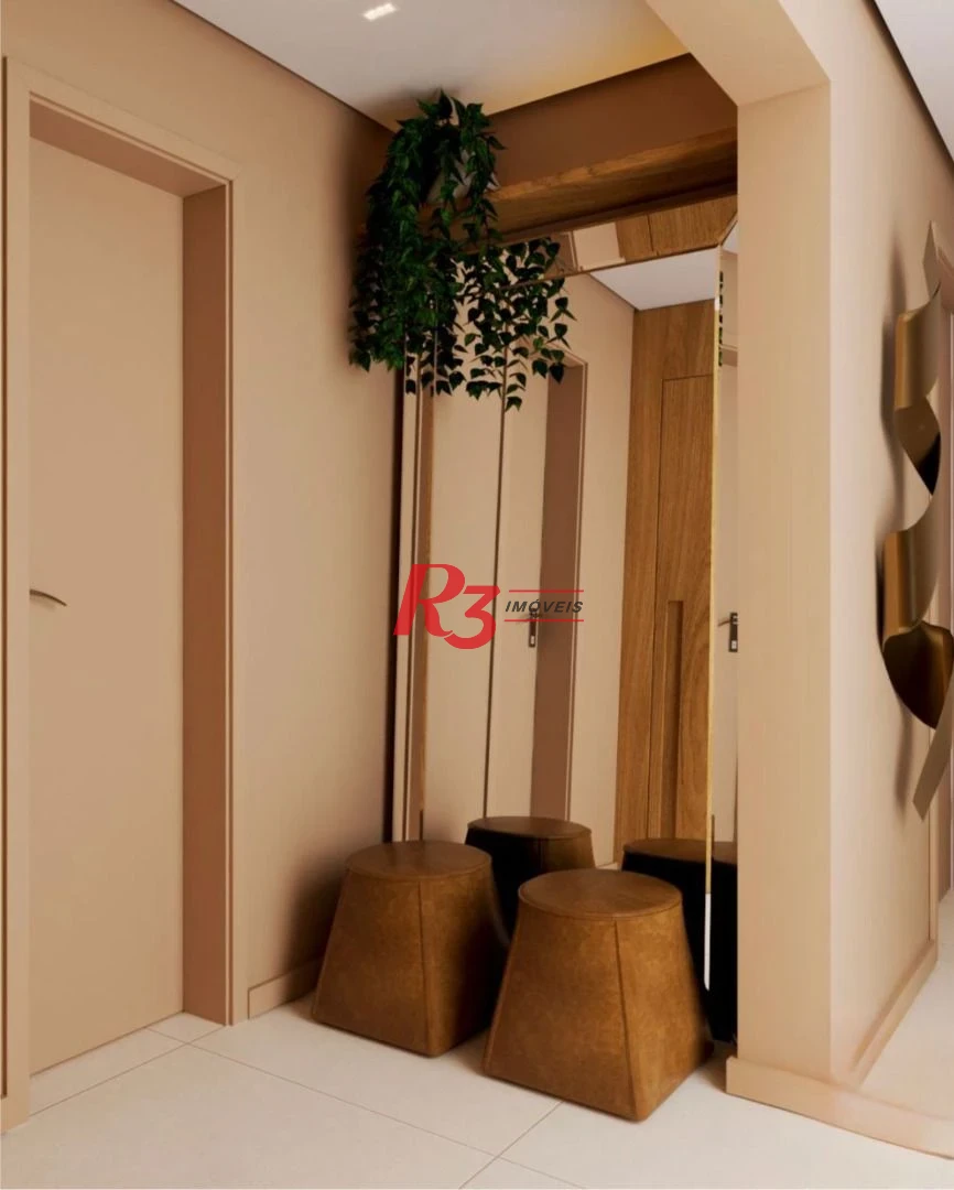 Apartamento com 3 dormitórios à venda, 170 m² por R$ 4.850.000,00 - Aparecida - Santos/SP