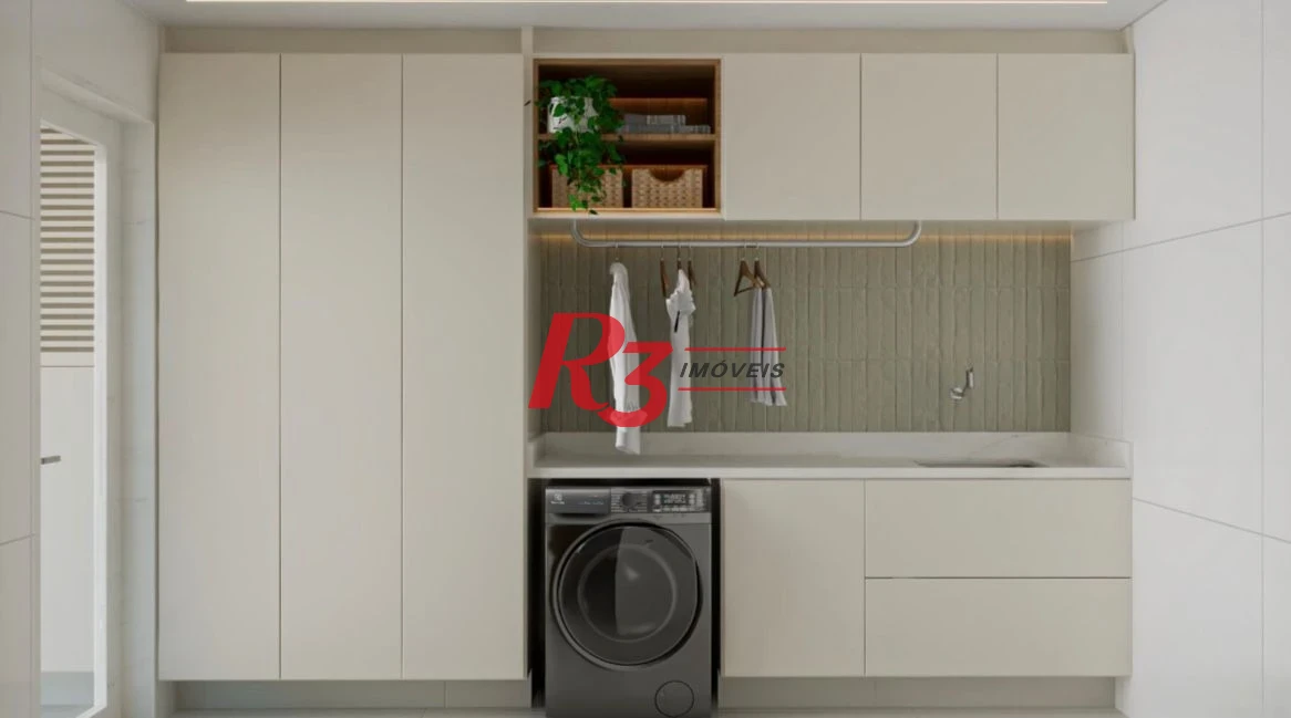 Apartamento com 3 dormitórios à venda, 170 m² por R$ 4.850.000,00 - Aparecida - Santos/SP
