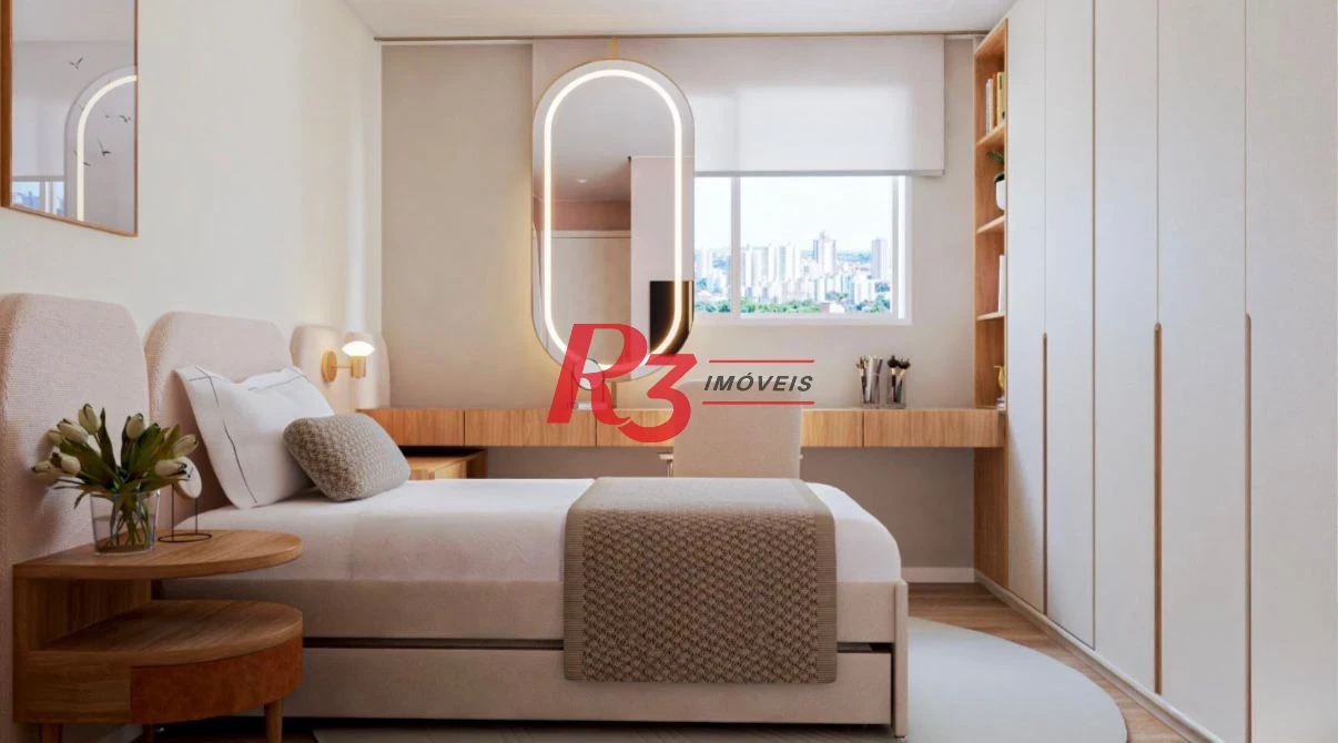 Apartamento com 3 dormitórios à venda, 170 m² por R$ 4.850.000,00 - Aparecida - Santos/SP