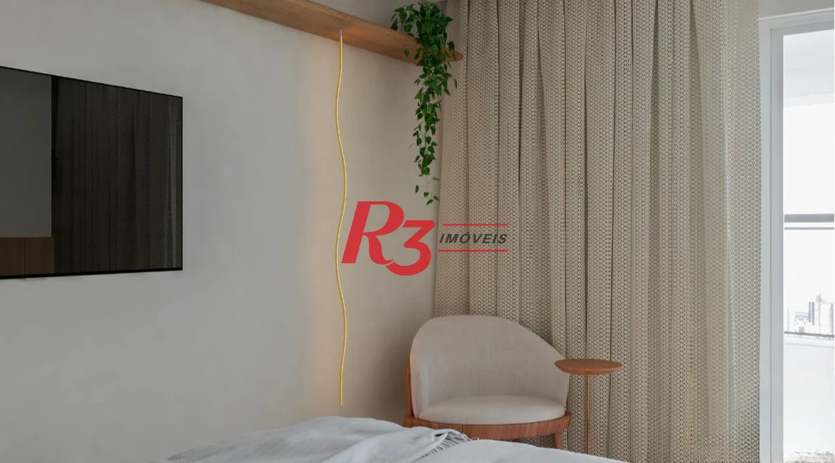 Apartamento com 3 dormitórios à venda, 170 m² por R$ 4.850.000,00 - Aparecida - Santos/SP