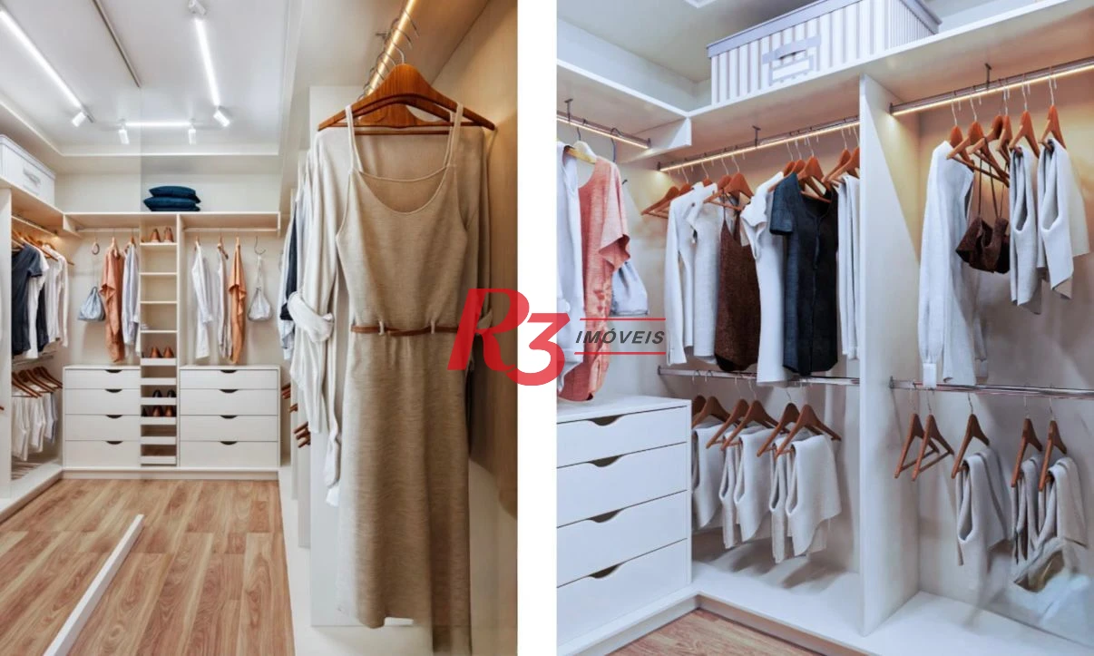 Apartamento com 3 dormitórios à venda, 170 m² por R$ 4.850.000,00 - Aparecida - Santos/SP