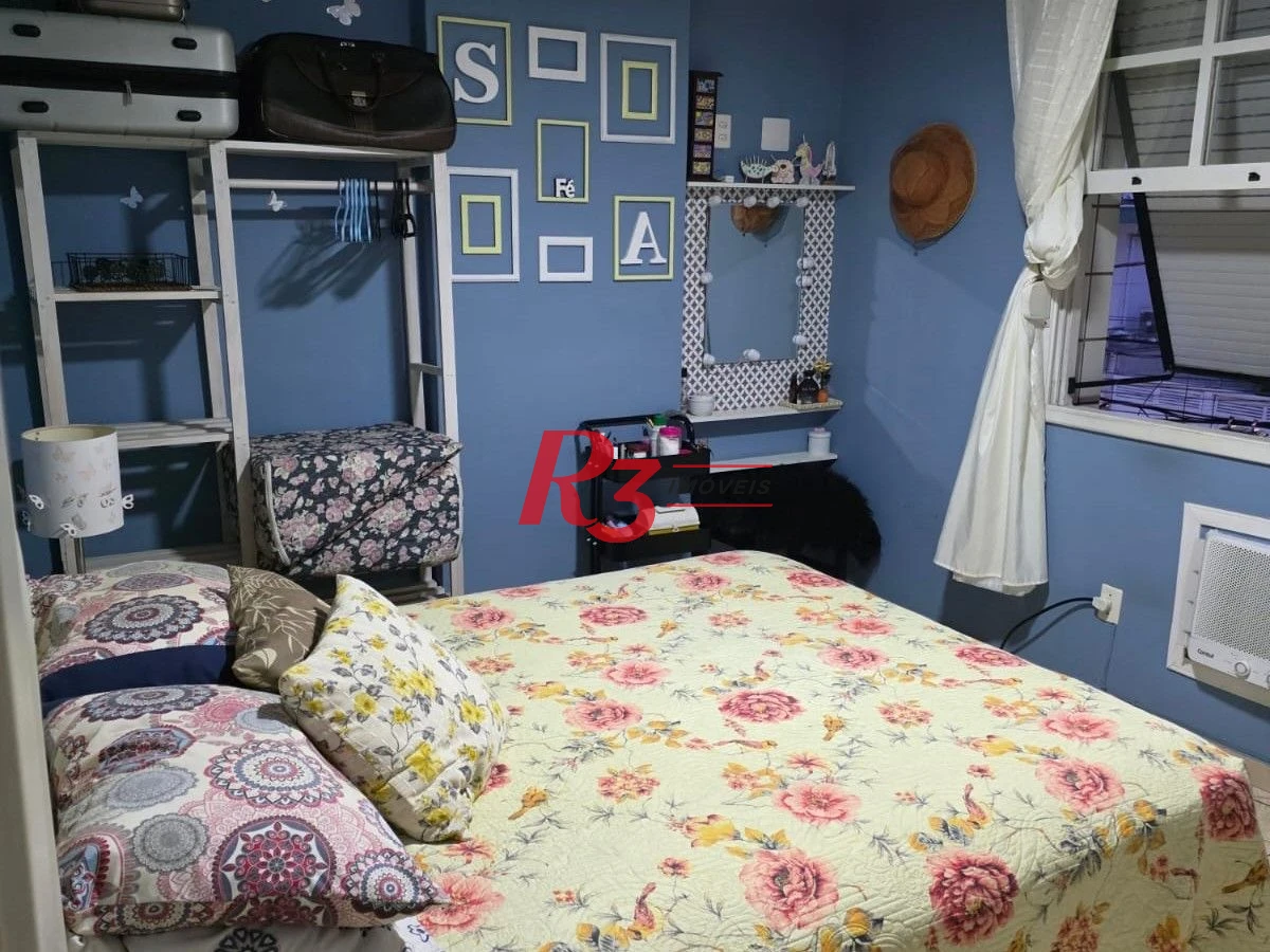 Apartamento com 3 dormitórios à venda, 97 m² por R$ 695.000,00 - Aparecida - Santos/SP