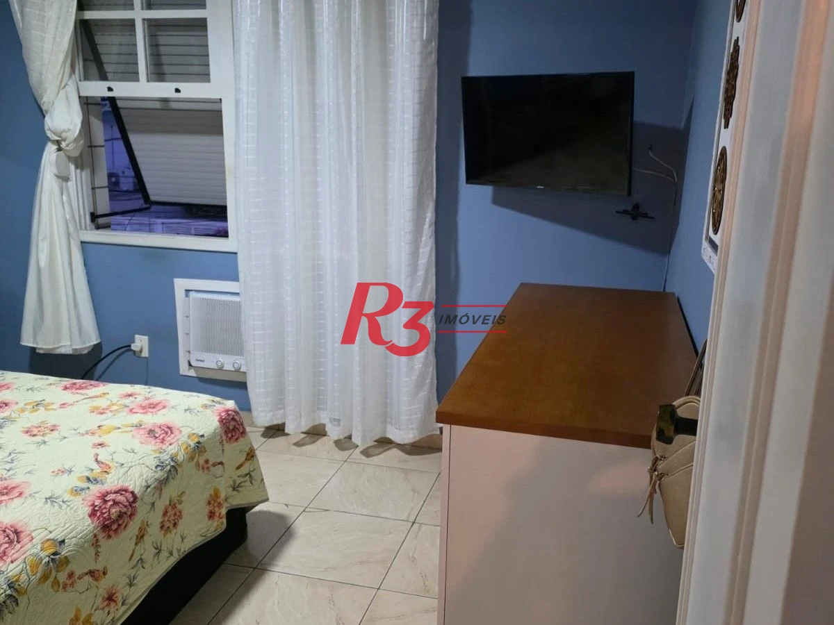 Apartamento com 3 dormitórios à venda, 97 m² por R$ 695.000,00 - Aparecida - Santos/SP