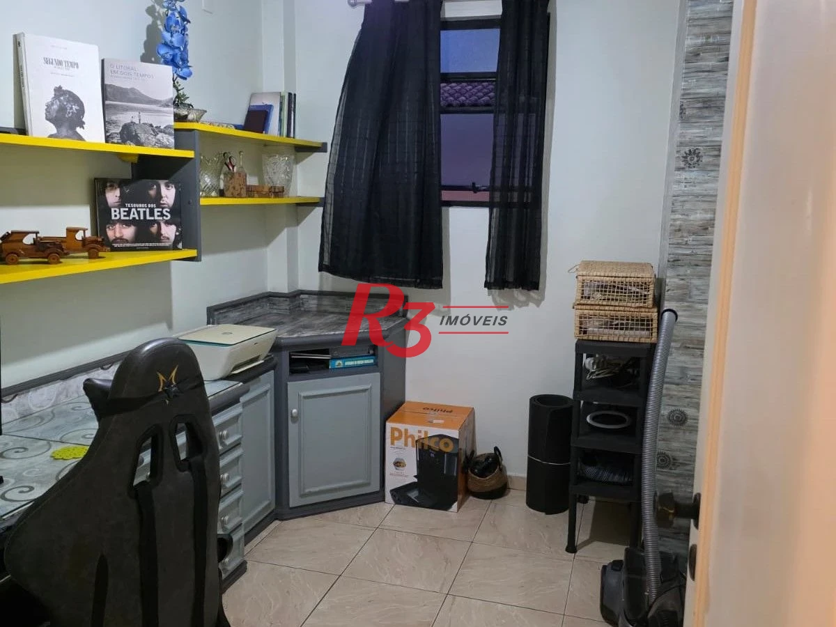 Apartamento com 3 dormitórios à venda, 97 m² por R$ 695.000,00 - Aparecida - Santos/SP