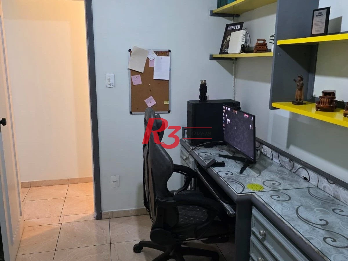 Apartamento com 3 dormitórios à venda, 97 m² por R$ 695.000,00 - Aparecida - Santos/SP