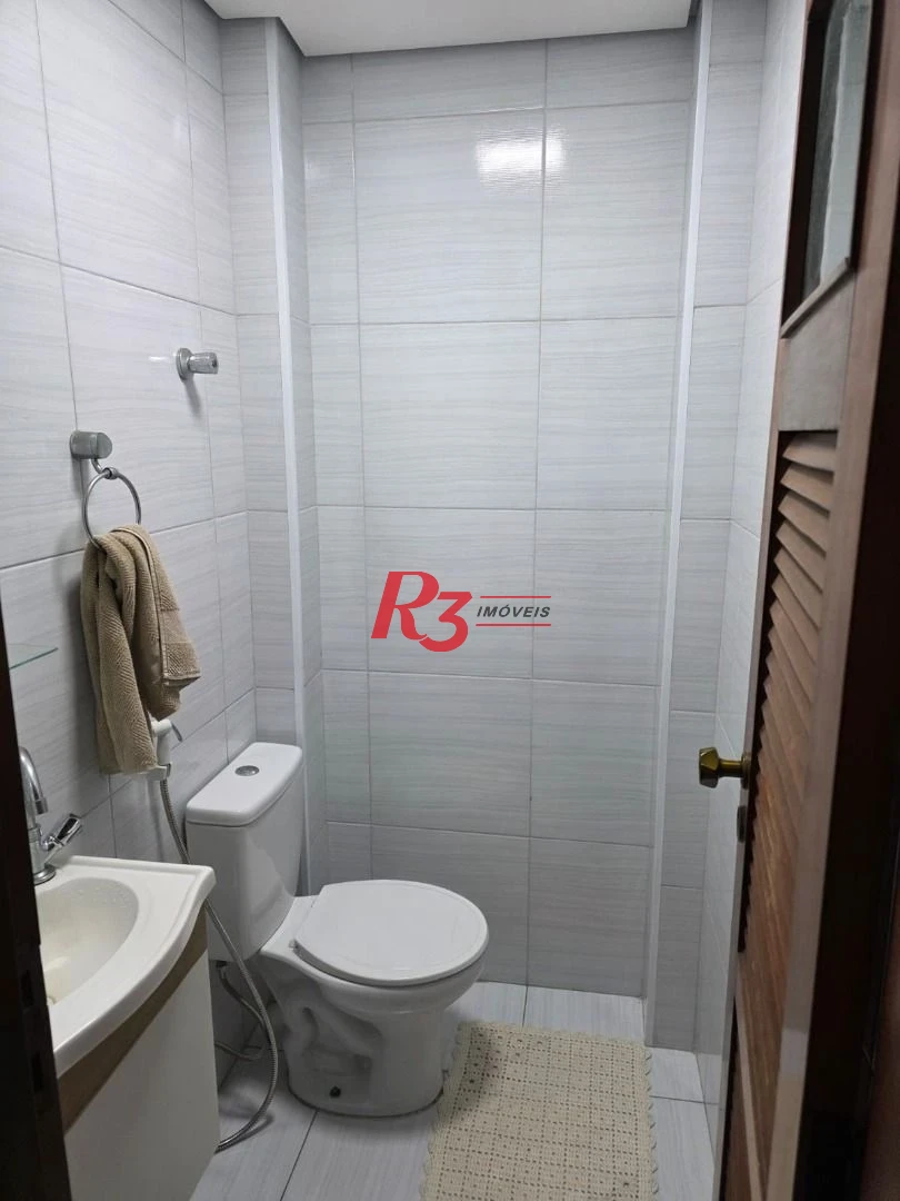 Apartamento com 3 dormitórios à venda, 97 m² por R$ 695.000,00 - Aparecida - Santos/SP