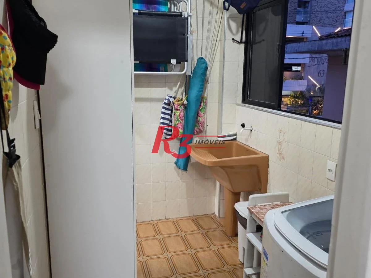 Apartamento com 3 dormitórios à venda, 97 m² por R$ 695.000,00 - Aparecida - Santos/SP