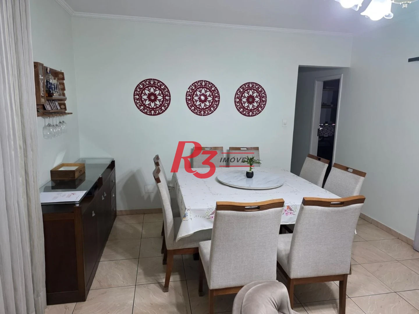 Apartamento com 3 dormitórios à venda, 97 m² por R$ 695.000,00 - Aparecida - Santos/SP