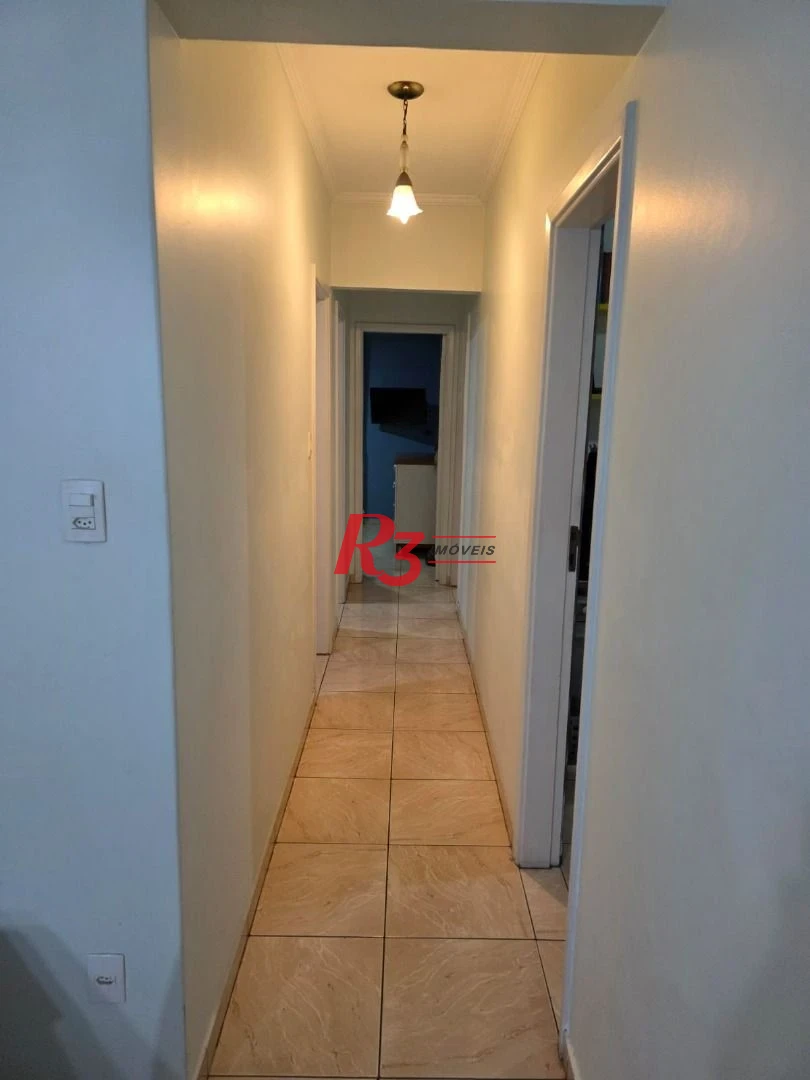 Apartamento com 3 dormitórios à venda, 97 m² por R$ 695.000,00 - Aparecida - Santos/SP