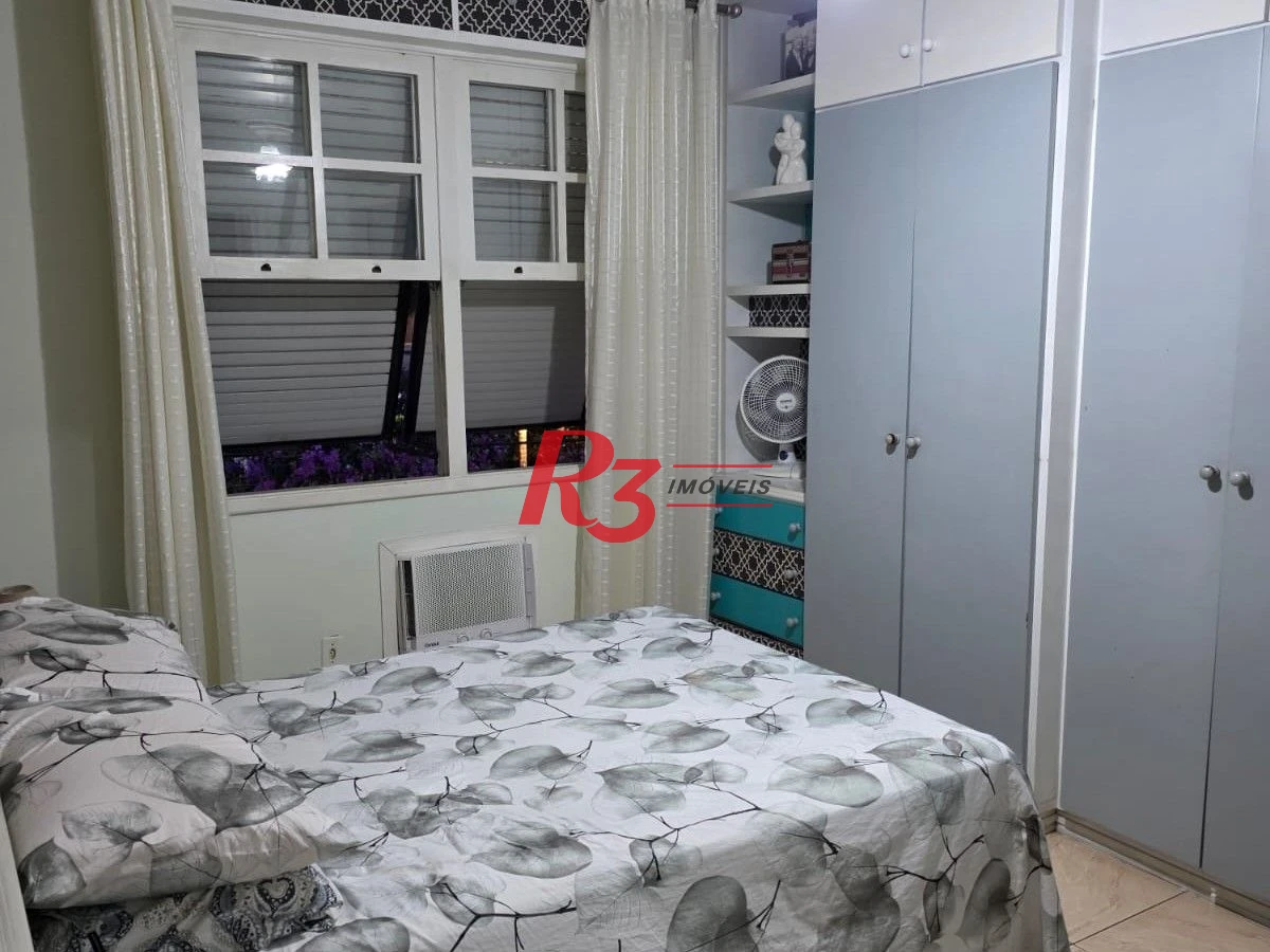 Apartamento com 3 dormitórios à venda, 97 m² por R$ 695.000,00 - Aparecida - Santos/SP