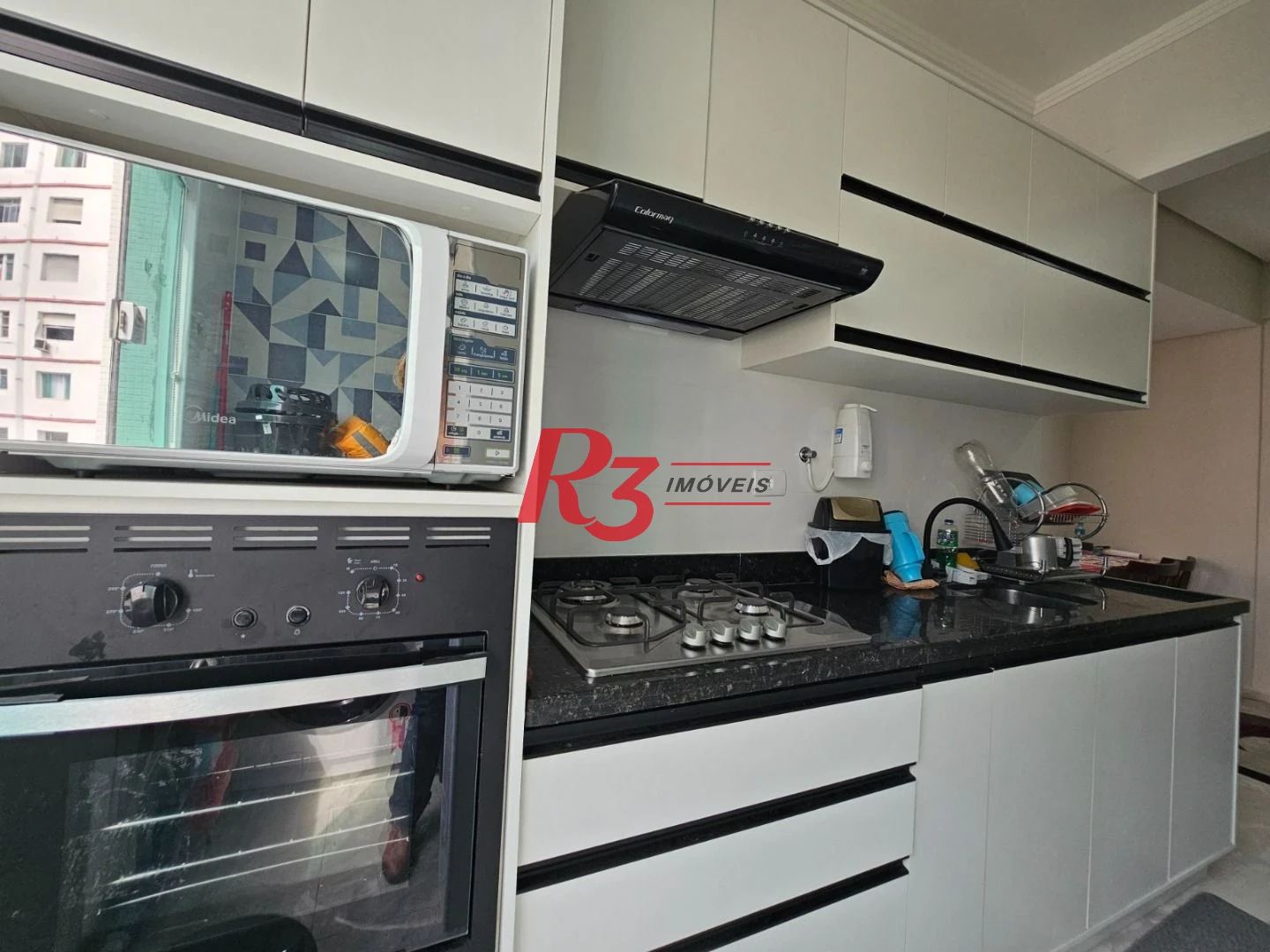 Apartamento com 1 dormitório à venda, 50 m² por R$ 395.000,00 - José Menino - Santos/SP