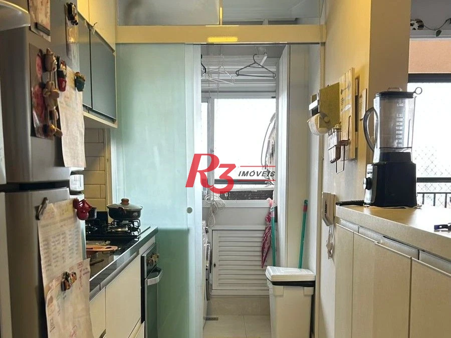 Apartamento com 2 dormitórios à venda, 70 m² por R$ 805.000,00 - Marapé - Santos/SP