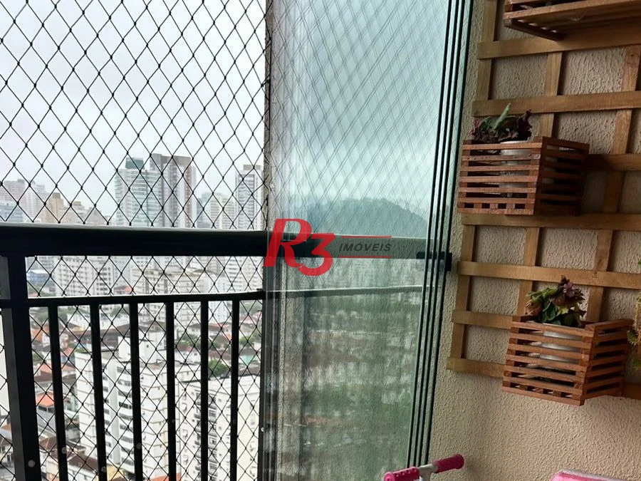 Apartamento com 2 dormitórios à venda, 70 m² por R$ 805.000,00 - Marapé - Santos/SP