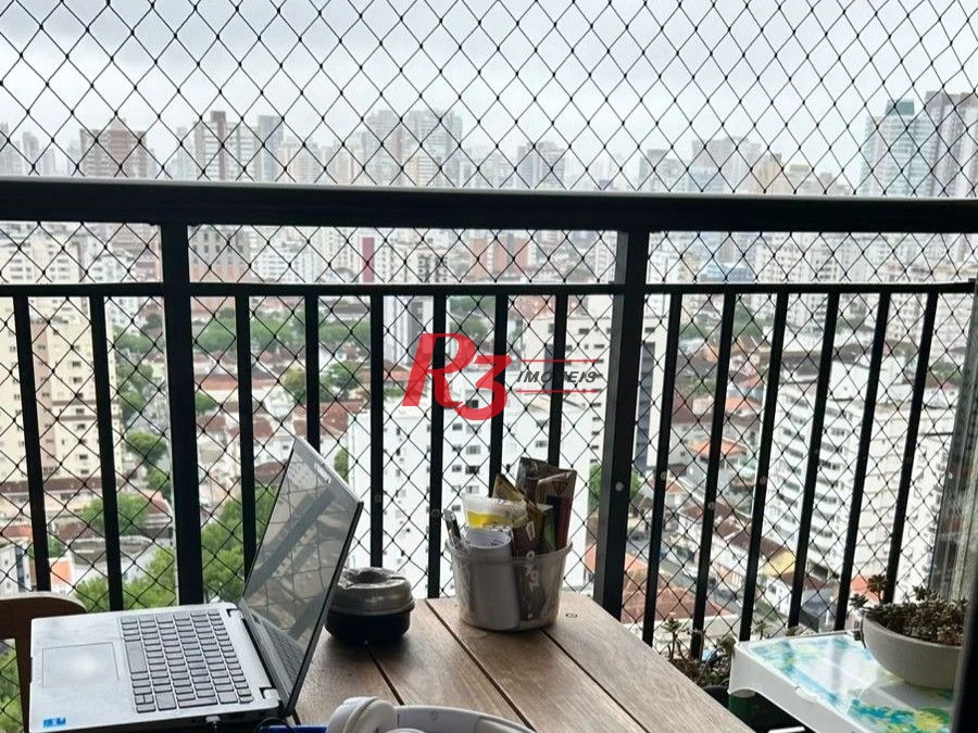 Apartamento com 2 dormitórios à venda, 70 m² por R$ 805.000,00 - Marapé - Santos/SP
