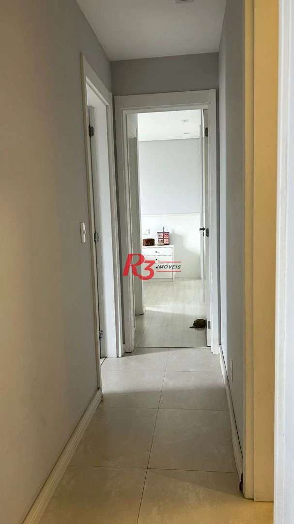 Apartamento com 2 dormitórios à venda, 70 m² por R$ 805.000,00 - Marapé - Santos/SP