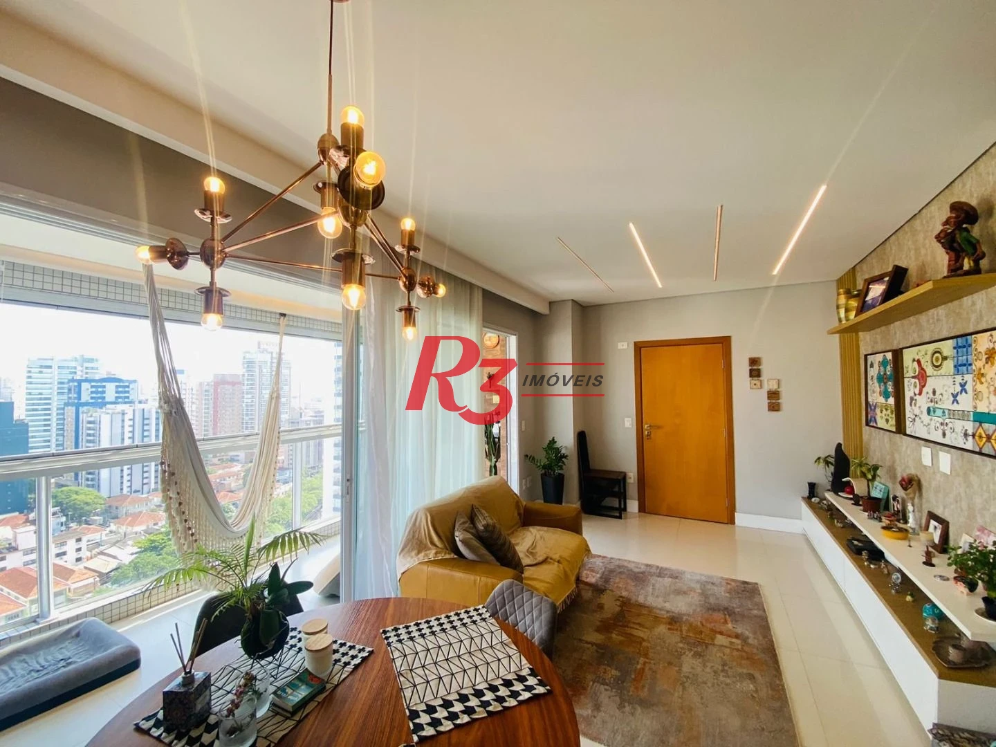 Apartamento com 3 dormitórios à venda, 159 m² por R$ 2.480.000,00 - Embaré - Santos/SP