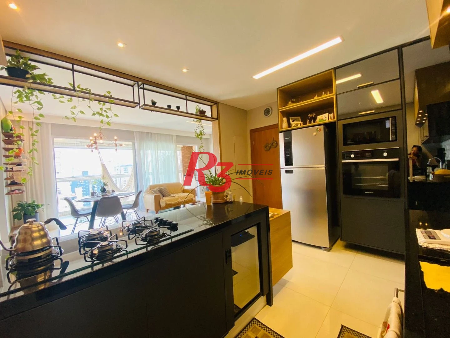 Apartamento com 3 dormitórios à venda, 159 m² por R$ 2.480.000,00 - Embaré - Santos/SP