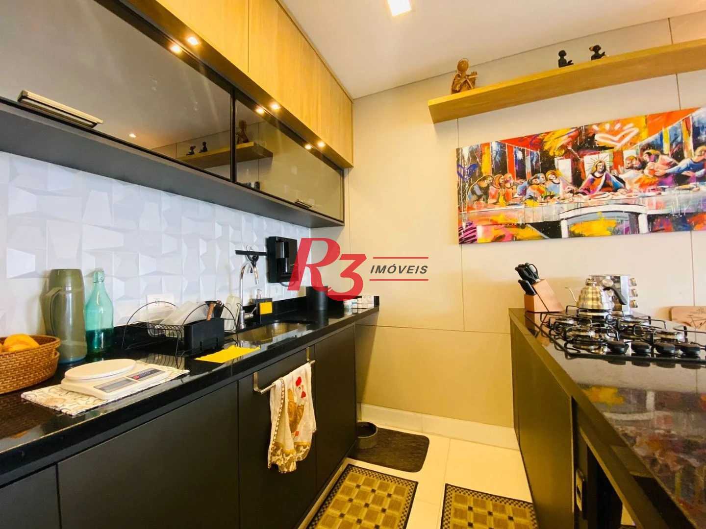 Apartamento com 3 dormitórios à venda, 159 m² por R$ 2.480.000,00 - Embaré - Santos/SP