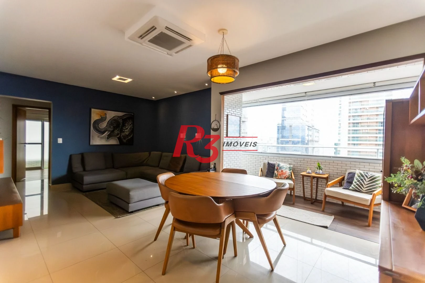 Apartamento com 3 dormitórios à venda, 143 m² por R$ 2.100.000,00 - Pompéia - Santos/SP