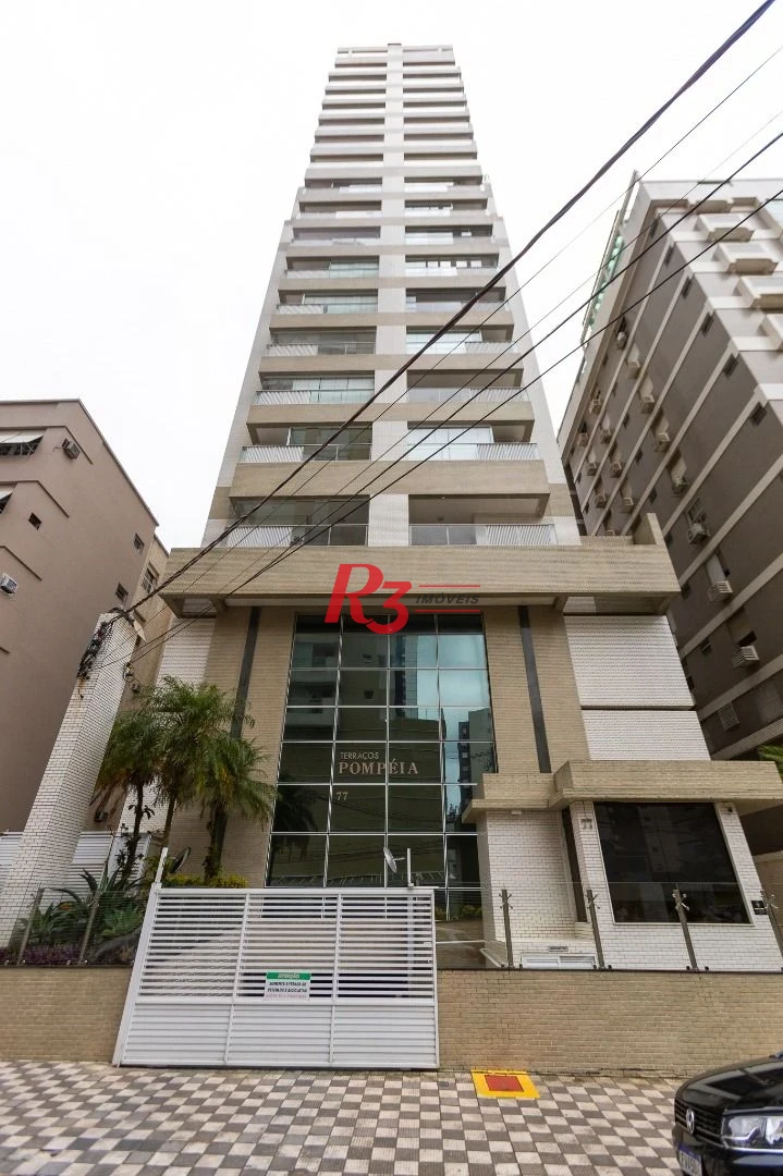 Apartamento com 3 dormitórios à venda, 143 m² por R$ 2.100.000,00 - Pompéia - Santos/SP