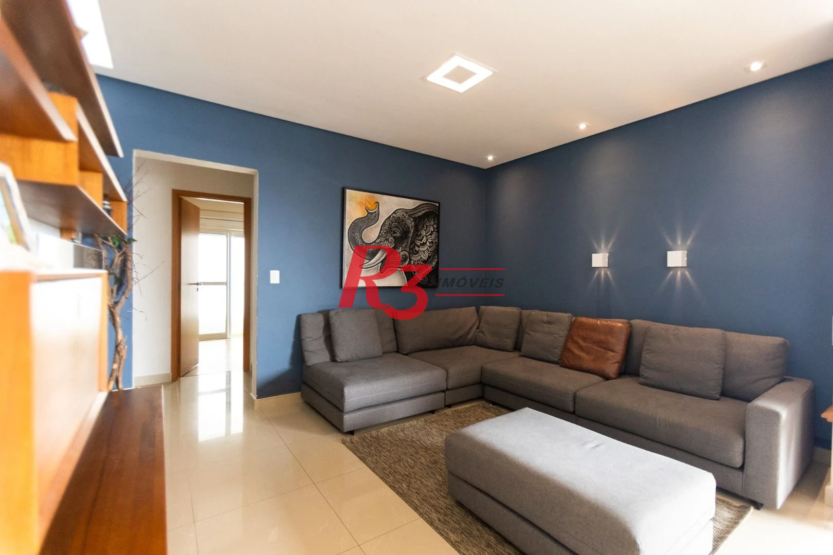 Apartamento com 3 dormitórios à venda, 143 m² por R$ 2.100.000,00 - Pompéia - Santos/SP