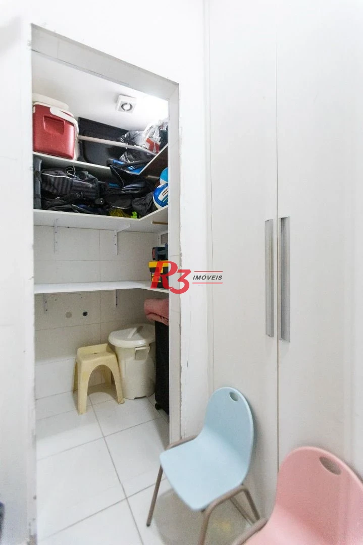 Apartamento com 3 dormitórios à venda, 143 m² por R$ 2.100.000,00 - Pompéia - Santos/SP